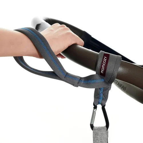 Miniatura 7 de Momcozy Correa de mango para cochecito de bebé Correa de muñeca de seguridad Correa de mano ajustable para silla de ruedas con ganchos