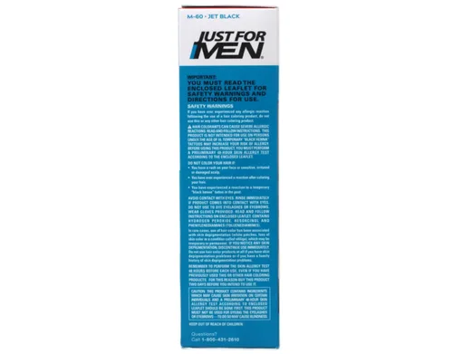 Miniatura 4 de Just For Men Gel de color para bigote, barba y patillas 115 negro azabache 1 cada uno (paquete de 5)