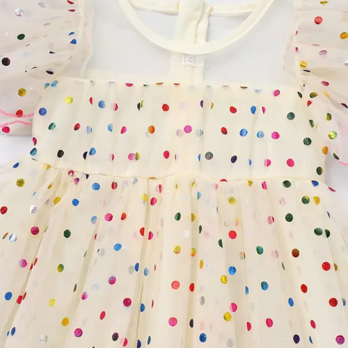 Miniatura 5 de Baby Girls Tutu Dress Sparkle Sequin Heart Princess Birthday Pageant Wedding Party Dresses Ruffle Tulle Gown Outfits