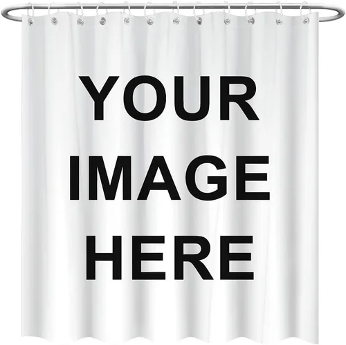 Miniatura 10 de BlingPainting Cortinas de ducha personalizadas con foto (72x84 pulgadas)