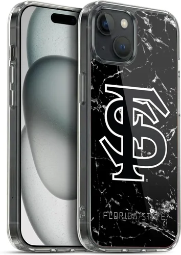 Miniatura 273 de Head Case Designs Funda de gel suave FSU Seminoles de la Universidad Estatal de Florida con licencia oficial compatible con Apple iPhone 13 Pro Max