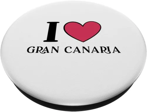 Miniatura 2 de I Love Gran Canaria Spain PopSockets Adhesive PopGrip