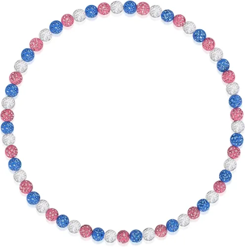 Miniatura 13 de Collar de béisbol Smilelife para niños 18 pulgadas, colección de hielo brillante, cadena de béisbol, diamantes de imitación, accesorios de béisbol