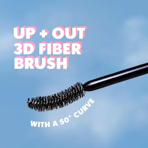 Miniatura 6 de CoverGirl Potenciador de ojos, marrón baya, rímel 3D, cepillo de fibra curvada, cera de elevación a base de plantas, para todo tipo de pestañas, uso