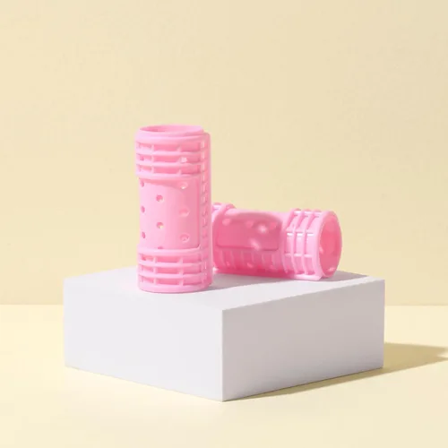 Miniatura 3 de Tubos para el cabello de fijación a presión, de Diane, Rosado