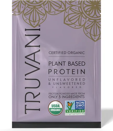 Miniatura 16 de Truvani Proteína vegana de guisante en polvo Matcha 0.71 oz de proteína orgánica a base de plantas 1 porción Keto Sin gluten y lácteos