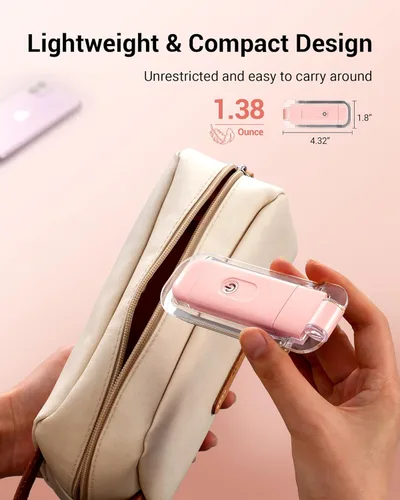Miniatura 8 de DEWENWILS Luz de libro USB recargable para leer en la cama, lámparas de lectura LED con pinza, portátiles, luces de marcapáginas para niños, amantes