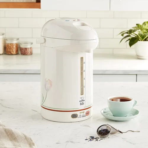 Miniatura 3 de Zojirushi CW-PZC22FC Micom supercaldera 2.2L, diseño floral, Blanco