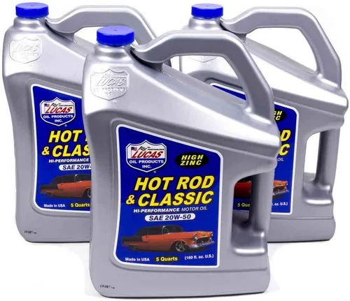 Miniatura 10 de Lucas Oil 10679 - Aceite de motor SAE 10W-30 para Hot Rod y autos clásicos - 5 cuartos de galón (paquete de 3)