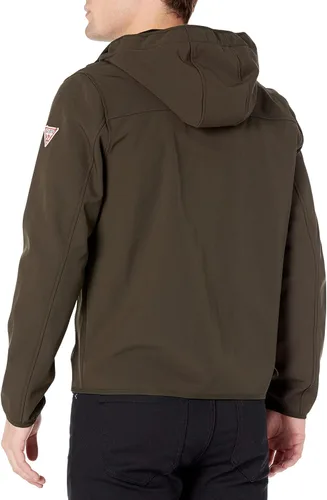 Miniatura 5 de GUESS Chaqueta con capucha de manga larga Softshell para hombre