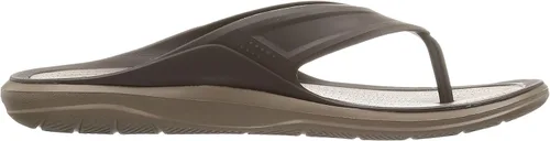 Miniatura 6 de Crocs Swiftwater Wave Flip Flops zapatos de hombre para la hora del baño.