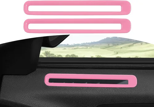 Miniatura 12 de RT-TCZ para rejillas de ventilación de aire acondicionado de puerta del cargador, cubierta decorativa para Dodge Charger 2011-2023, accesorios