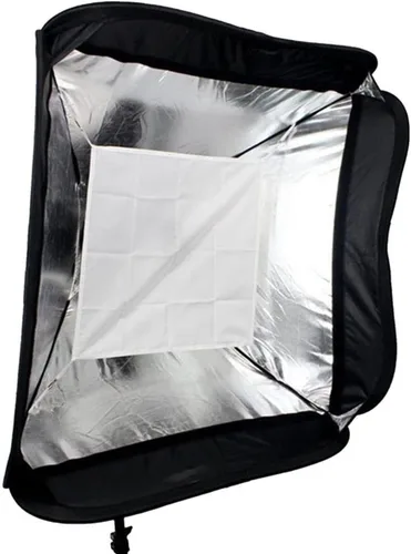 Miniatura 2 de Godox Kit de bolsa de softbox de 19.7 in x 19.7 in para flash de cámara de fotografía de estudio, compatible con montaje Bowens Elinchrom