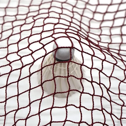 Miniatura 5 de Sanung Red de bádminton con bolsa de transporte, costura de un solo lado, repuesto de nailon de polipropileno para entrenamiento diario