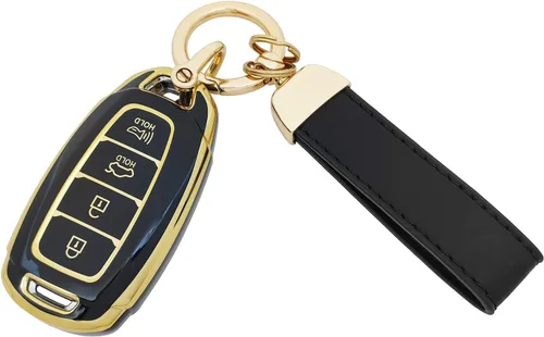Miniatura 3 de Funda protectora de TPU suave de 360 grados para Hyundai Palisade Elantra Kona Azera Santa Grandeur IG Key Fob