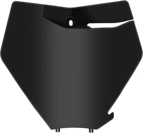 Placa para matrícula frontal de motocicleta en negro, ABS de plástico, resistente, reemplazo universal para EXC 150/250/300 TPI 20-21 SX 125/250