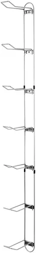 Knape & Vogt Estantería Deportiva John Sterling para Garaje, Capacidad para 7 Bolas, Acero de Aleación, Plata, 63-1/8"