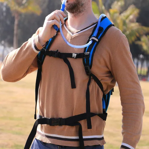 Miniatura 2 de Mochila de hidratación para senderismo con bolsa de agua - Miracol Bolsa de agua aislada con vejiga de 2L Rosa