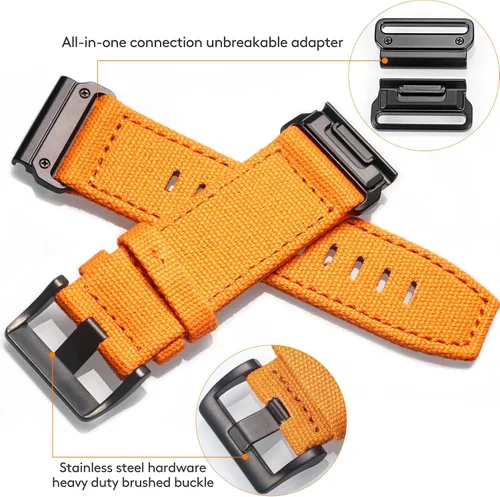 Miniatura 55 de Correa de reloj compatible con Amazfit T-Rex/T-Rex 2/T-Rex Pro/T-Rex Ultra/T-Rex Ultra 2, nuevo diseño de conector mejorado