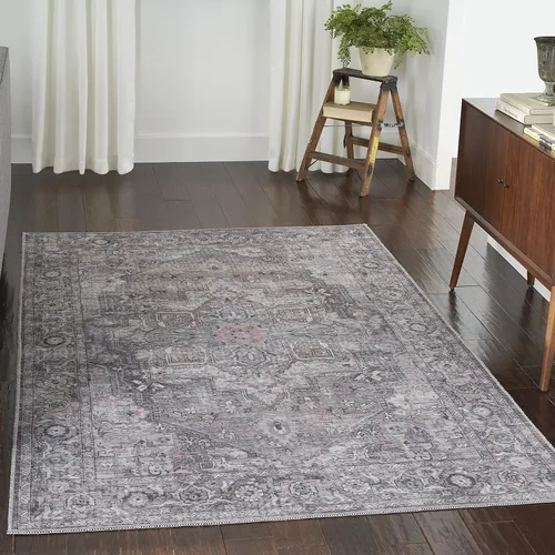 Miniatura 29 de Nourison Home New Concept - Alfombra lavable de 2 pies 2 pulgadas x 8 pies, fácil de limpiar, no se desprende, para dormitorio, sala de estar