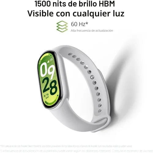 Miniatura 5 de XIAOMI Mi Smart Band 10 (2025) versión global, pantalla AMOLED de 1.72 pulgadas, 21 días de duración de la batería, pantalla táctil, rastreador