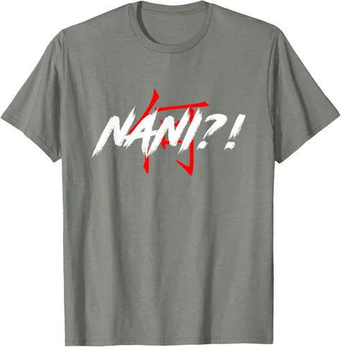 Miniatura 33 de Nani Meme Anime Japanese Camiseta, Negro, S