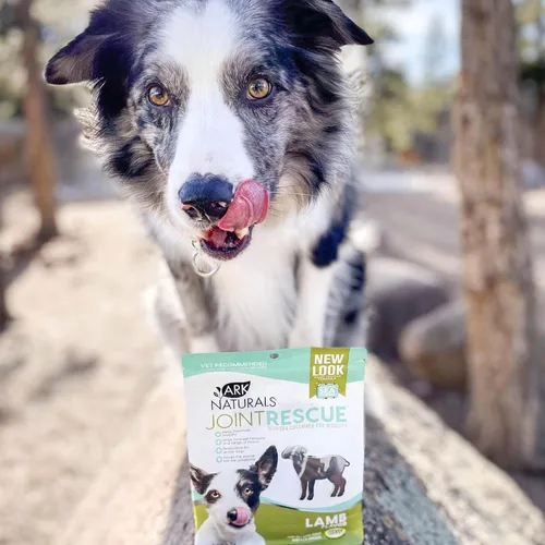 Miniatura 7 de ARK NATURALS Golosinas para la movilidad articular Sea Mobility Joint Rescue para perros, sabor cordero, suplemento articular con glucosamina