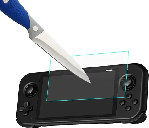 Miniatura 4 de Mr.Shield Protector de pantalla compatible con Retroid Pocket 3 [RP3] / Retroid Pocket 3+ [RP3+] [Vidrio templado] [3 unidades]