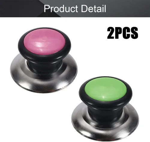 Miniatura 4 de MroMax Perillas universales para tapa de olla, pomo de repuesto de plástico para utensilios de cocina, 2