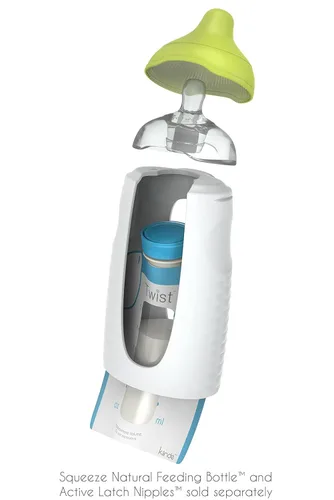 Miniatura 3 de Kiinde Twist Pouch Direct-Pump Direct-Feed Bolsa de almacenamiento de leche materna con tapa a rosca para bombeo, congelación, calentamiento