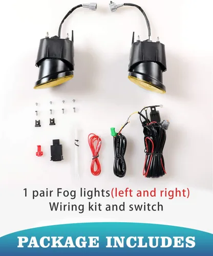 Miniatura 7 de Luces antiniebla de conducción para Nissan Sentra 00-03/01-04 Frontier/ 00-01 Maxima/ 02-04 Nissan Xterra 2 lámparas antiniebla de conducción