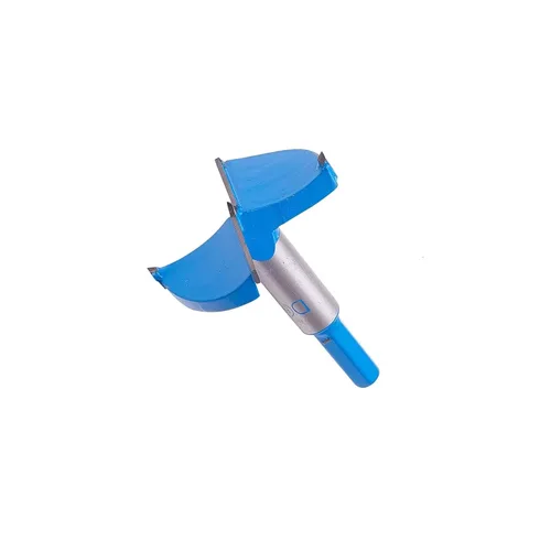 Miniatura 10 de Forstner Broca de taladro de 1.65 pulgadas / 1.654 in para carpintería, brocas de perforación de madera de carburo con mango hexagonal de 2/5