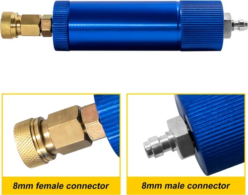 Miniatura 3 de TUXING Filtro de aire de bomba manual Pcp de 4500Psi, filtro de agua de aceite de compresor de aire Pcp con manguera suave femenina y conector