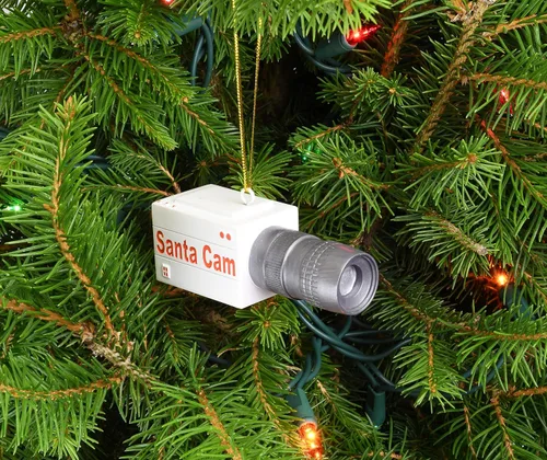 Miniatura 7 de Tree Buddees Lente Santa Cam para niños, adornos de árbol de Navidad