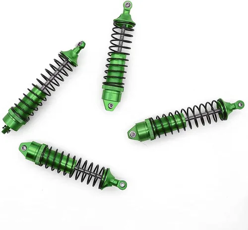 Miniatura 8 de RCAWD 4 amortiguadores de aleación, delanteros y traseros, compatibles con ARRMA 3S BLX, amortiguador y amortiguador para Arrma New, Old, Big Rock