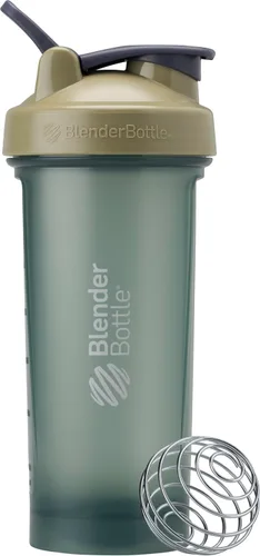 Miniatura 4 de BlenderBottle Classic V2 - Botella mezcladora perfecta para batidos de proteínas y preentrenamiento, 28 onzas, color marrón claro completo Canela