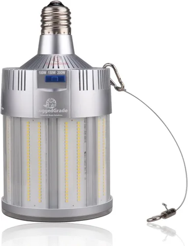 Miniatura 21 de RuggedGrade Serie Aries III de 120 W - Bombilla LED de maíz - 16,400 lúmenes - Blanco brillante 5000K - Base E39 - Regulable - Protección contra