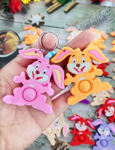 Miniatura 2 de 20 regalos de conejo de Pascua, premios para niños de jardín de infantes, mini conejito a granel para cumpleaños, graduación, fiesta de verano