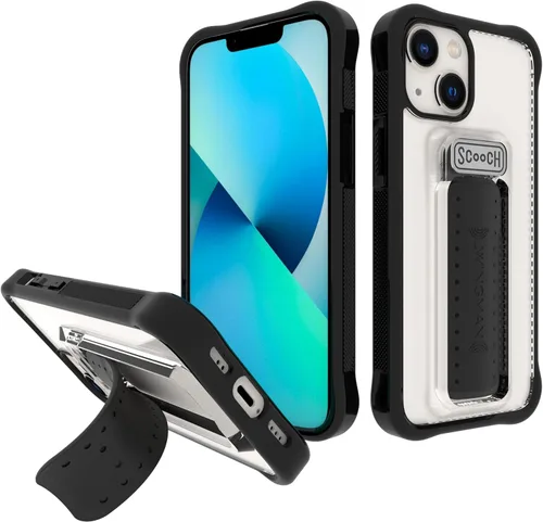 Miniatura 19 de Scooch® para iPhone 15 Pro Max Funda con Soporte, Funda Kickstand Wingman 5-en-1, Protección contra Caídas de Grado Militar, Kickstand Desplegable