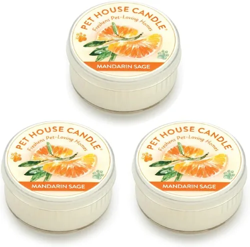 Miniatura 28 de Pet House - Mini velas para olor de mascotas, a base de plantas, velas perfumadas aptas para perros y gatos, té verde lavanda, paquete de 3