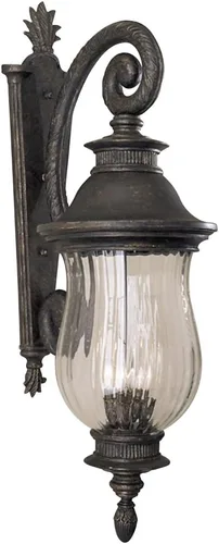 Minka Lavery Farol de pared exterior Newport 8908-94 Newport para exteriores, 160 vatios, patrimonio