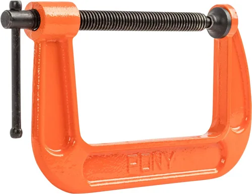 Miniatura 2 de Pony Jorgensen 2650 Abrazadera C de 5 pulgadas, naranja