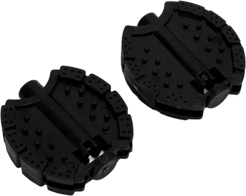 Miniatura 8 de Alomejor Pedales de bicicleta para niños, pedales de triciclo para niños, cochecito de bebé, rueda delantera, accesorios de pedal (negro)