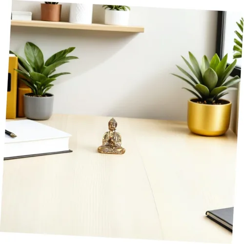 Miniatura 4 de IMIKEYA Decoración para el hogar, 12 piezas, mini figuras de Buda, escultura de Buda, estatua de Buda para decoración del hogar, decoración