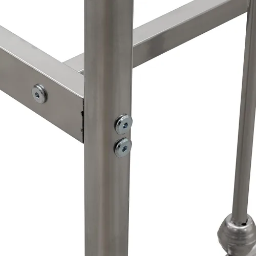 Miniatura 9 de East West Furniture GDTBSIL Garland - Marco de cama individual con 6 patas de metal, marco de cama de lujo con recubrimiento en polvo, color plateado