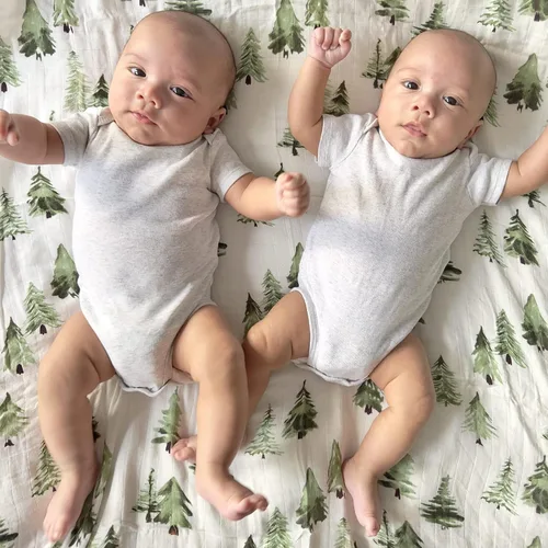Miniatura 4 de LifeTree - Mantas de muselina para envolver al bebé, de bambú para habitación del bebé, manta de recepción unisex para niños y niñas, suave 70%