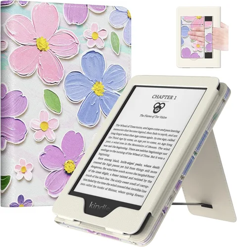 Miniatura 25 de MoKo Funda para Kindle de 6 pulgadas (11ª generación, versión 2024/2022)/(10ª/8ª generación, 2019/2016), carcasa de poliuretano ultraligera