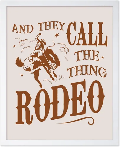 Miniatura 32 de Poster Master Póster de You've Yeed Your Last Haw - Impresión retro de vaquero marrón - Arte occidental - Arte moderno - Arte del salvaje oeste