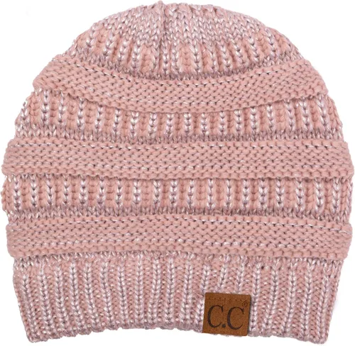 Miniatura 368 de C.C Trendy Warm Chunky Soft Stretch Cable Knit Beanie