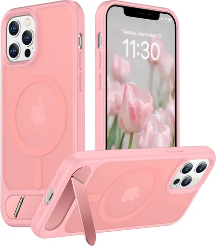 Miniatura 48 de Funda para iPhone 11 con compatibilidad magnética, [Soporte invisible incorporado][Compatible con MagSafe]